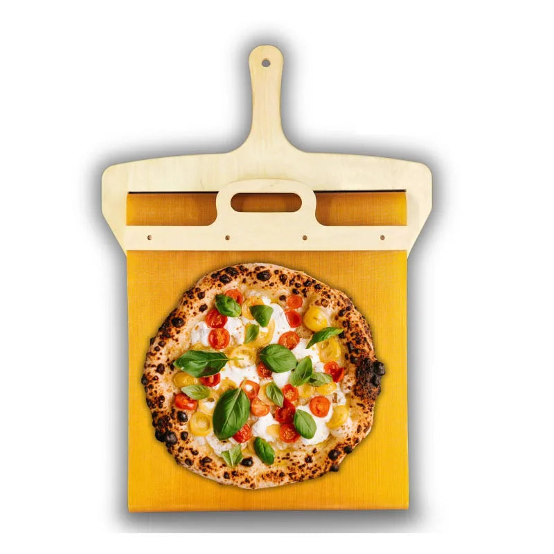 Sliding Pizza Peel, Pala Pizza Scorrevole, the Pizza Peel That Transfers Pizza Perfect Paddle with Handle