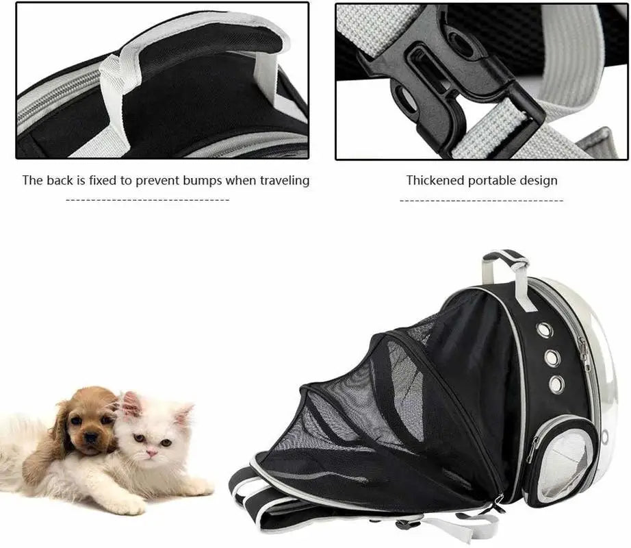 Portable Carrier capsule astronaut Shoulder cat bag Backpack Foldable for Pet Dog Large Space Tent Cage Bubble pet supplies