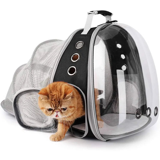 Portable Carrier capsule astronaut Shoulder cat bag Backpack Foldable for Pet Dog Large Space Tent Cage Bubble pet supplies