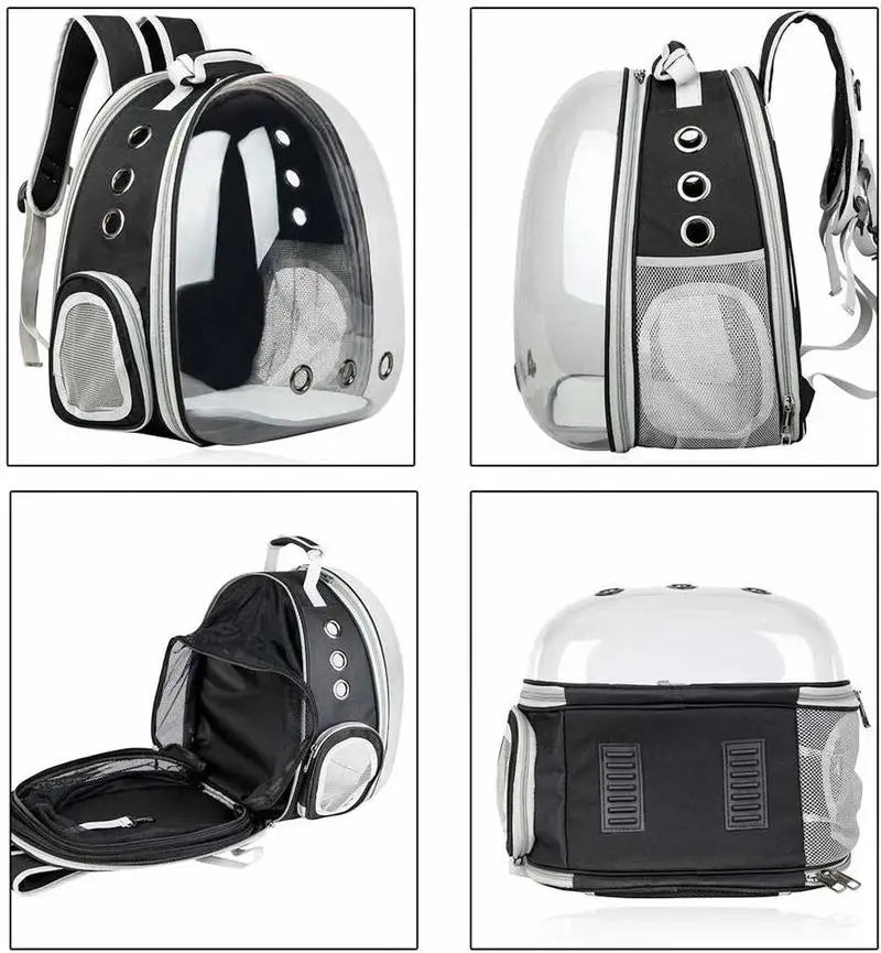 Portable Carrier capsule astronaut Shoulder cat bag Backpack Foldable for Pet Dog Large Space Tent Cage Bubble pet supplies