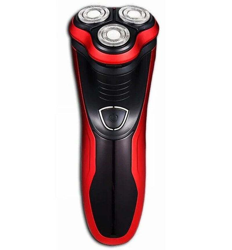 Men'S Razor Rotary Waterproof Electric Shaver Pop-Up Trimmer Wet Dry Cordless