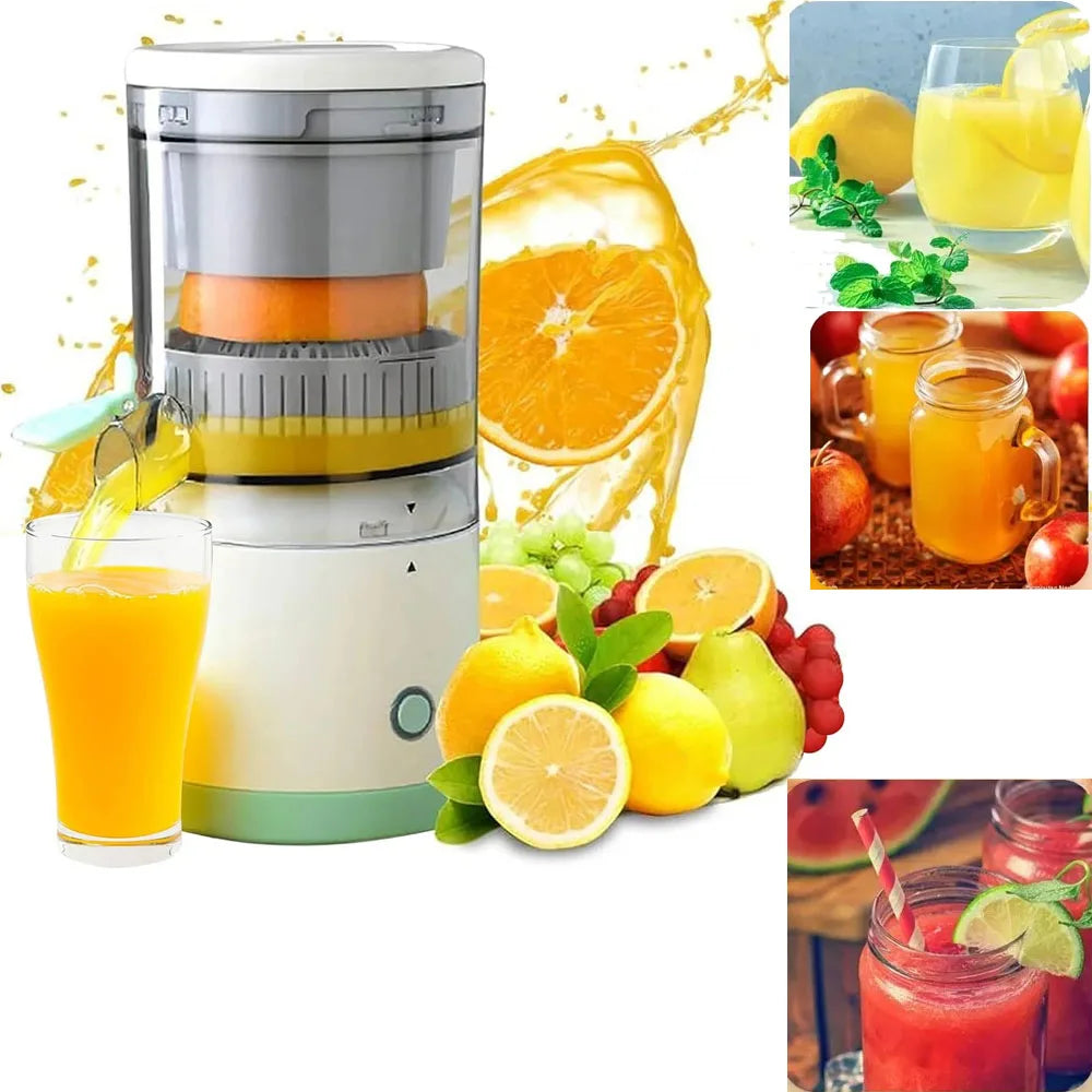 Portable Electric Juicer Electric Juicer Orange Juice Squeezer Fruit Juicer Household Orange Lemon Blender USB Charging Kitchen